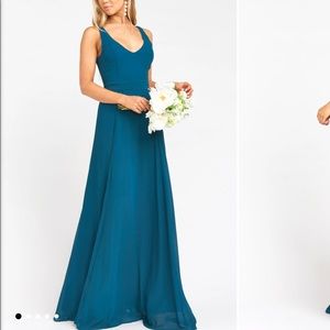 Show Me Your Mumu Jade Jenn maxi bridesmaid dress